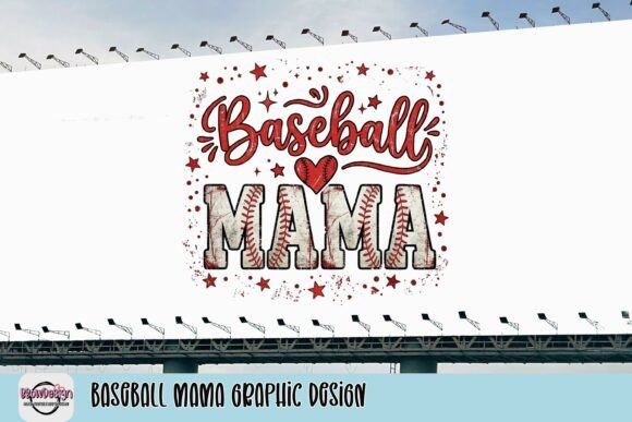 Baseball Mama Graphic Design: A Vintage Touch for Your Projects