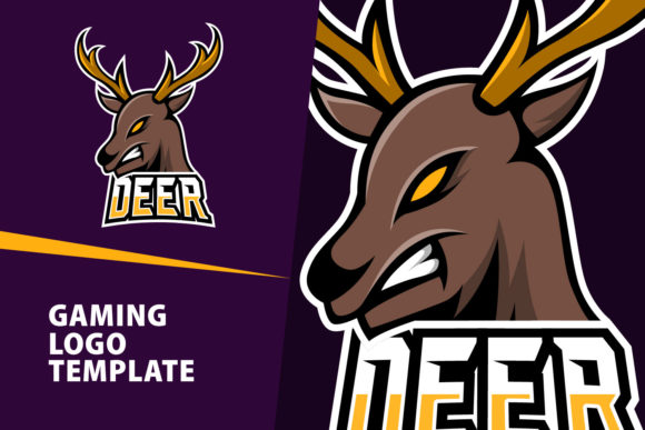 Deer Mascot Gaming Logo Design: Your Next Esports Identity