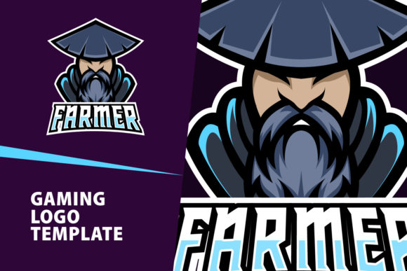 Farmer Mascot Gaming Logo: Build a Brand with Attitude