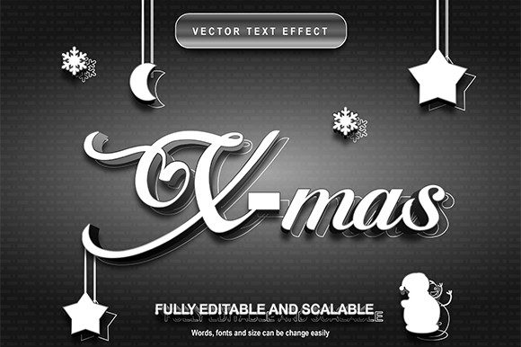 Make Your Holiday Projects Pop with Editable 3D Christmas Text