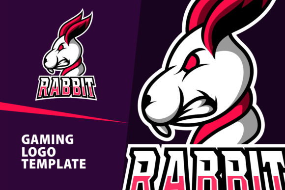 Rabit Mascot Gaming Logo Design: Unleash Your Brand's Power