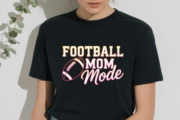 Retro Football Mom Mode Sublimation PNG: Game Day Style Unlocked