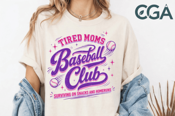 Tired Moms Baseball Club: A Design Home Run for Gameday Creations