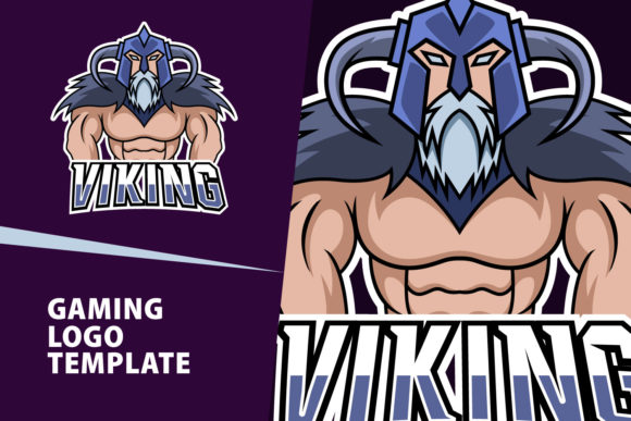 Unleash Your Brand: The Power of a Viking Mascot Gaming Logo